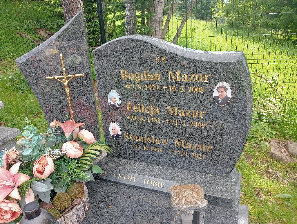 Grób Bogdan Mazur
